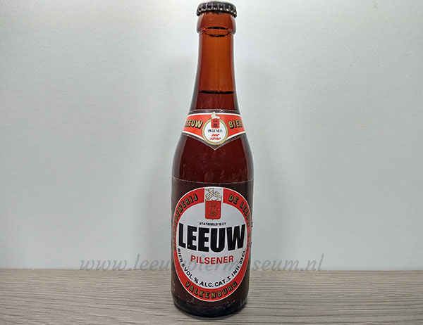 Leeuw bier pils fles 1970